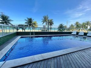 Apartamento � Venda 3 dorms frente mar em Canto do Forte, Praia Grande - SP