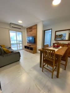 Apartamento 1 su�te com lavabo, pr�dio com lazer no Forte