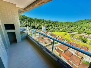 Canto do Forte - Vista  Mar! 2 Dormts com 1 Su�te C/Varanda Gourmet