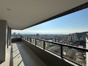 Apartamento 2 su�tes com varanda gourmet no Canto do Forte