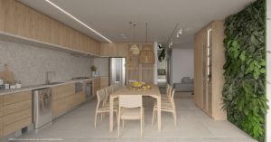 Apartamento 3 quartos com piscina perto da praia no Forte