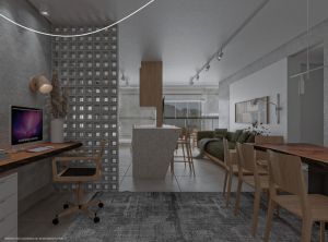 Apartamento 2 quartos com piscina perto da praia no Forte