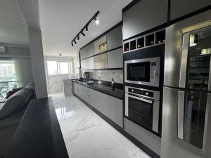 Apartamento 2 quartos, 1 suite, lazer completo, vista mar, 2 vagas, Forte/PG