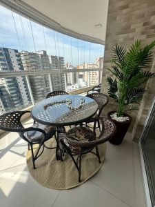 Apartamento 3 suites, mobiliado e decorado, 2 vagas, vista mar, lazer completo