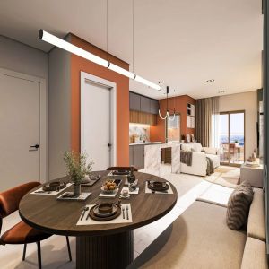 Apartamento 2sutes, 1 vaga de garagem, lazer completo, Guilhermina  Praia Grande