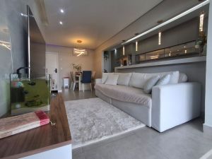 97 m2 uteis Mobiliado e Decorado na Guilhermina ( Vista Mar)