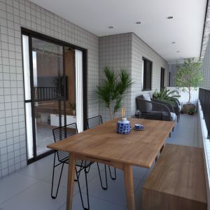 Apartamento � venda, 75 m� por R$ 552.807,34 - Avia��o - Praia Grande/SP