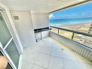 Frente Mar - 2 Dormts com 2 Su�tes, Varanda Gourmet, 2 vagas, lazer completo