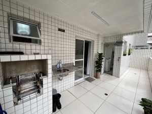 Canto do Forte - 1 Dormt Su�te C/Varanda Gourmet, 1 vaga, lazer.