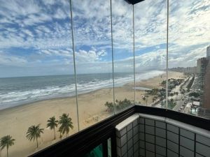 Apartamento em frente ao mar