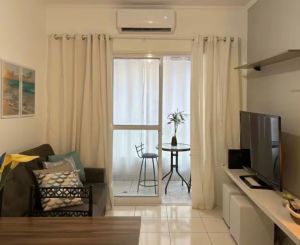 Apartamento no Canto do Forte - MOBILIADO